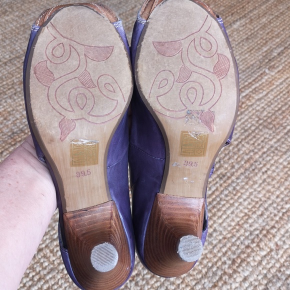 Everybody by BZ Moda purple leather pumps - Picture 9 of 15